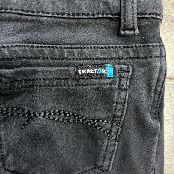 Tractor Girls Black soft Jean sz 7 - Picture 3 of 5